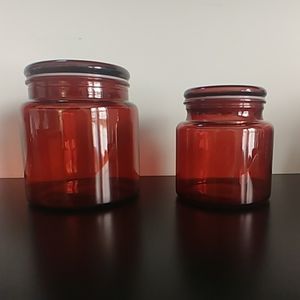 Glass jars